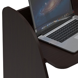 Стол компьютерный CD 8346 COMP 80x46 см, легно темный